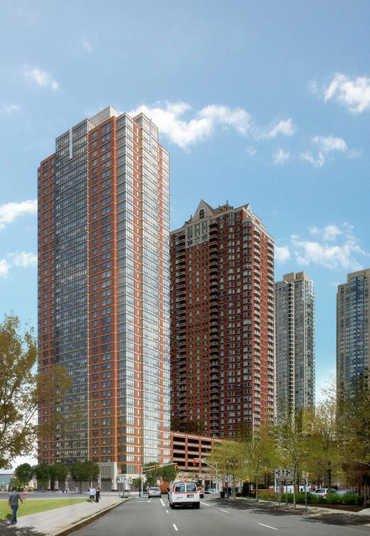 Global Luxury Suites At Newport Jersey City Exteriör bild