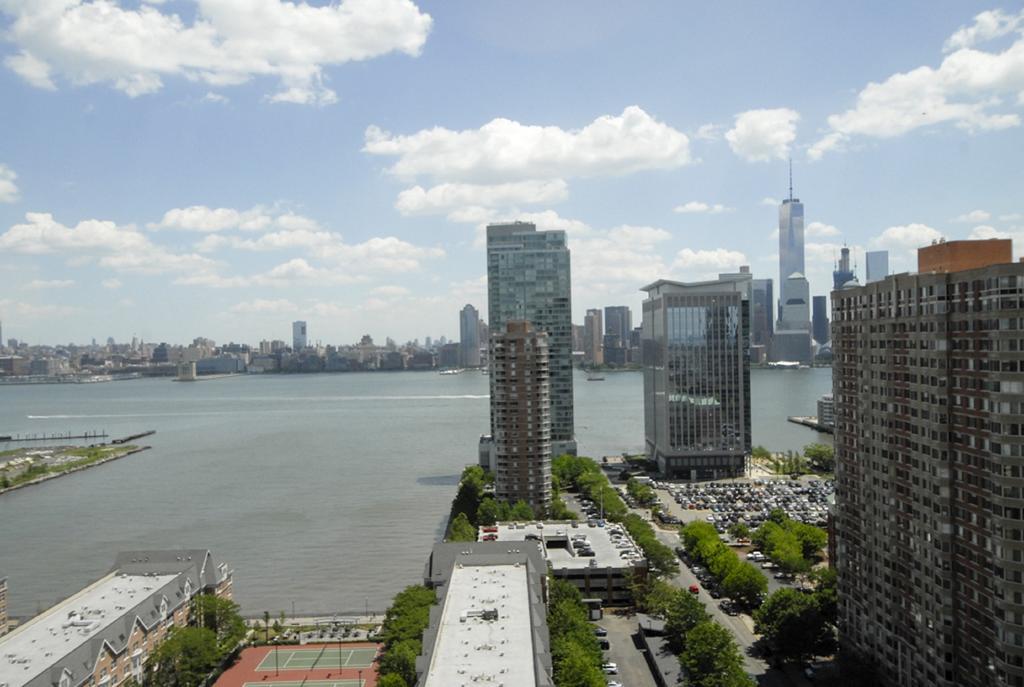 Global Luxury Suites At Newport Jersey City Exteriör bild